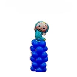 Cocomelon Foil on Balloon Pillar
