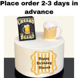Cheers Beer 1kg Cake