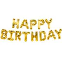 Happy Birthday Foil