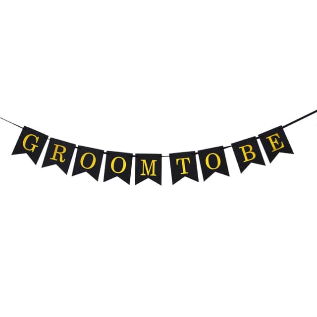 Groom To Be Banner