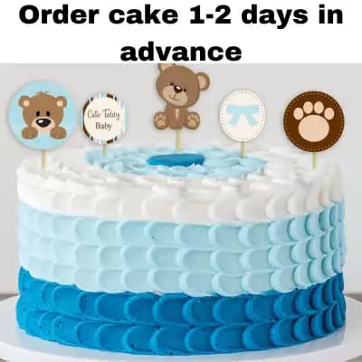 Baby boy Welcome Cake