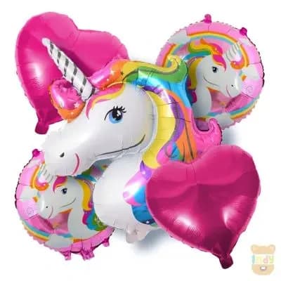 Unicorn Theme Foil Set (5 pcs)