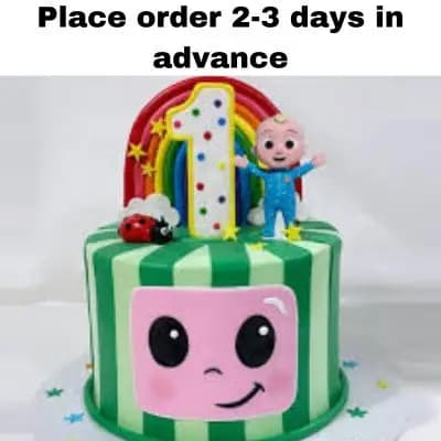 Cute Cocomelon Cake