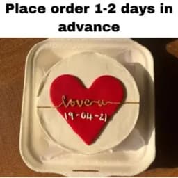 Love Bento Cake