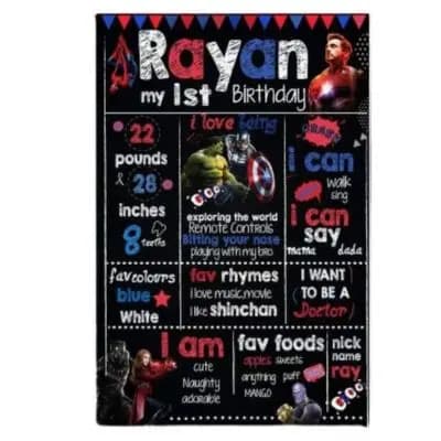 Avenger Milestone Board