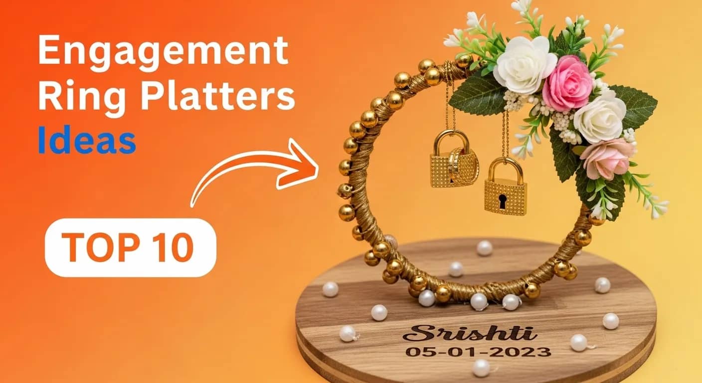 10 Engagement Ring Platter Ideas for Ring ceremony