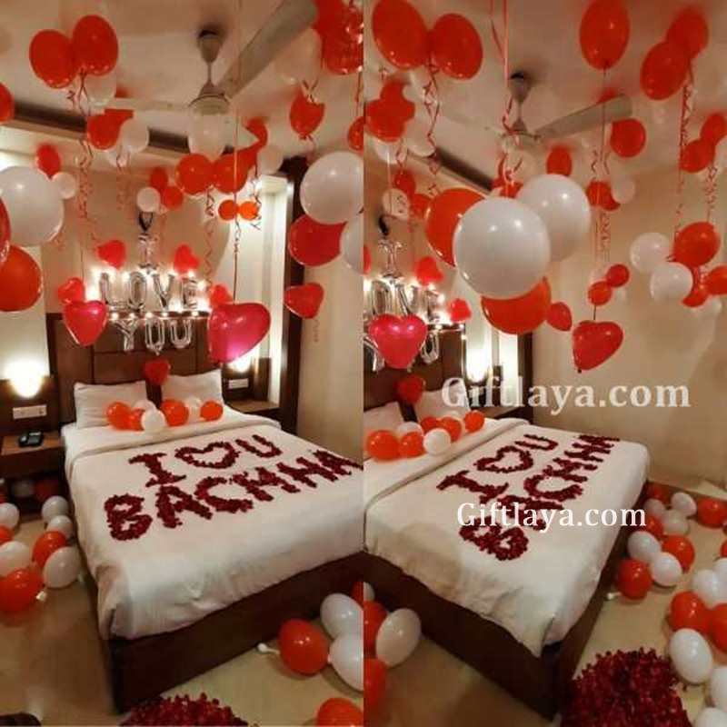Red and White Decoration