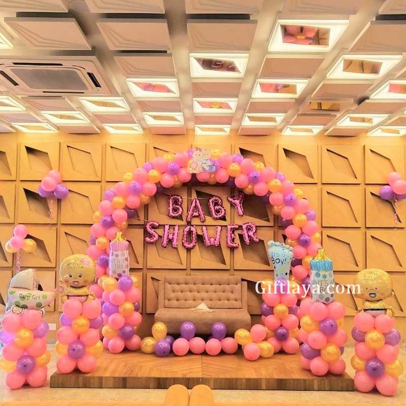 Baby Shower Stage Balloon Decoration