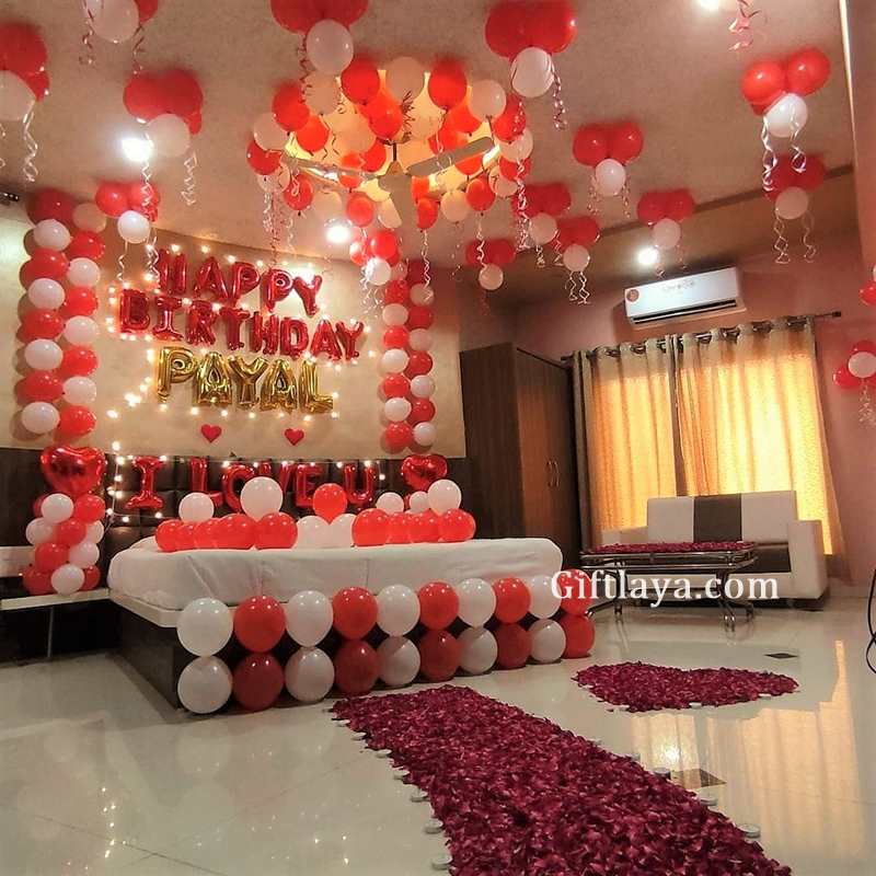 Romantic Room Decoration for Couple