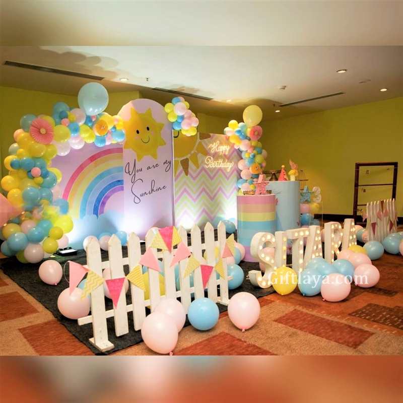 Sunshine Theme Stage Decoration