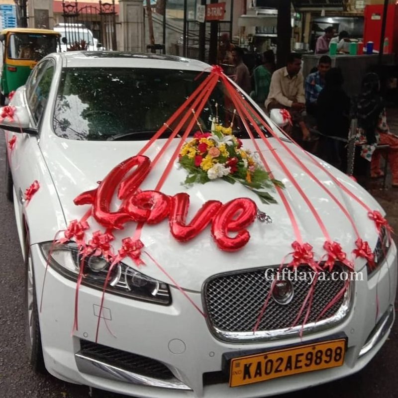 Ribbon Wedding Car Decoration