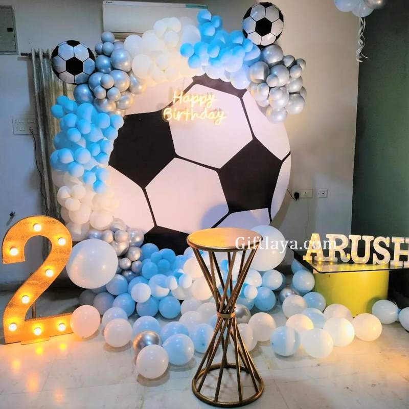 Football Birthday Theme Decoration