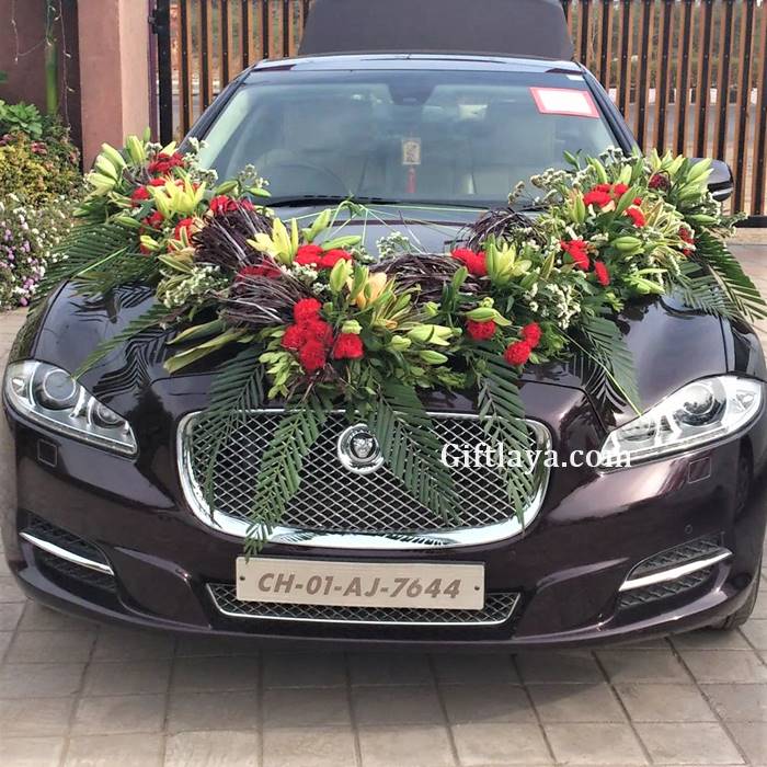 Flower Car Decoration for Wedding