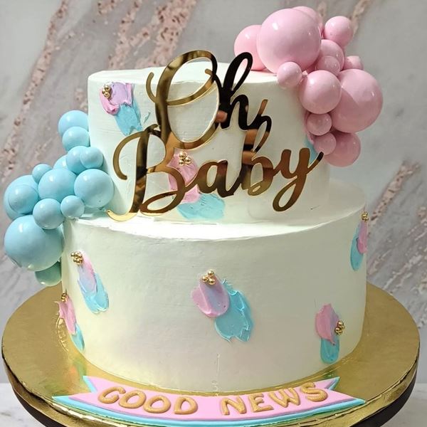 Order Baby No Fondant Cake Online
