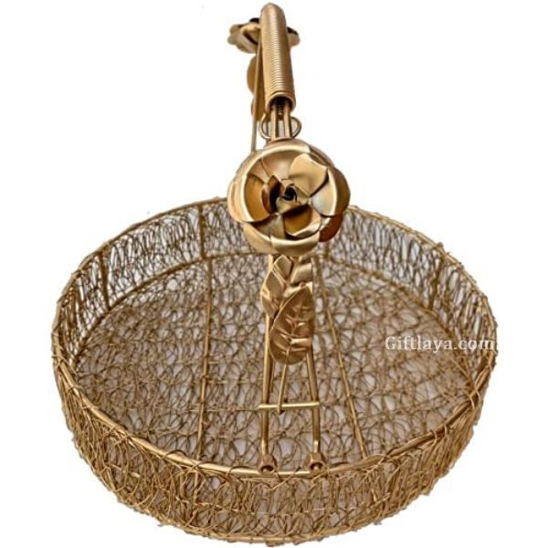 Iron Metal Gift Basket at Rs 650/unit in Moradabad | ID: 22805570791