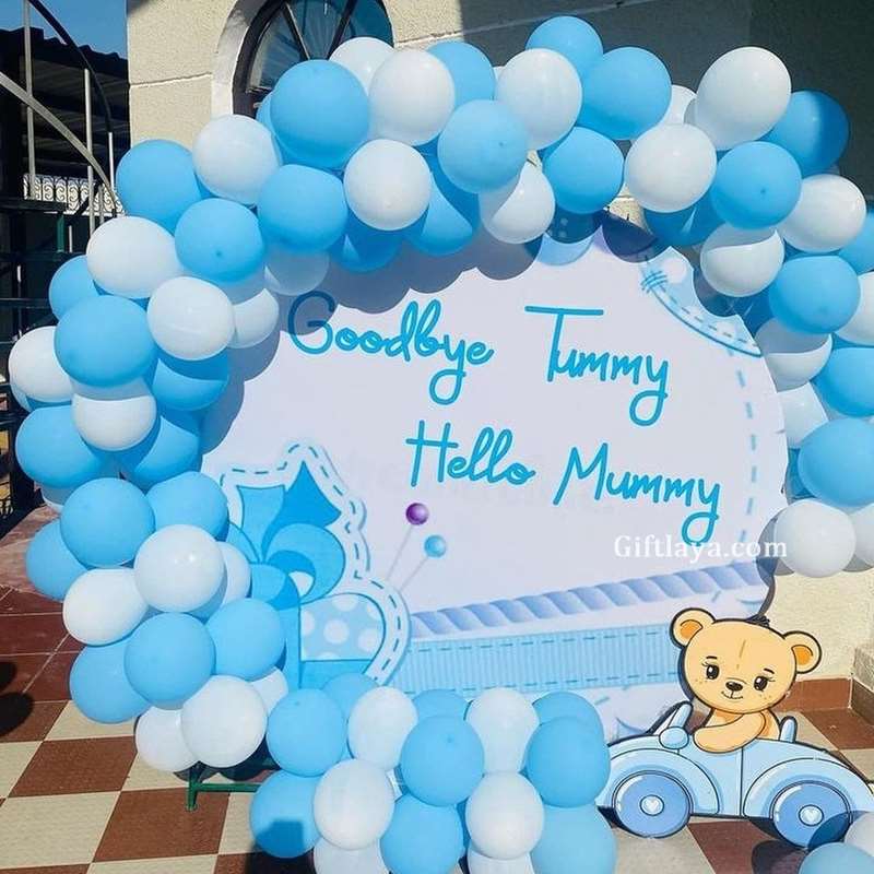 Customized Welcome Baby Boy Decoration