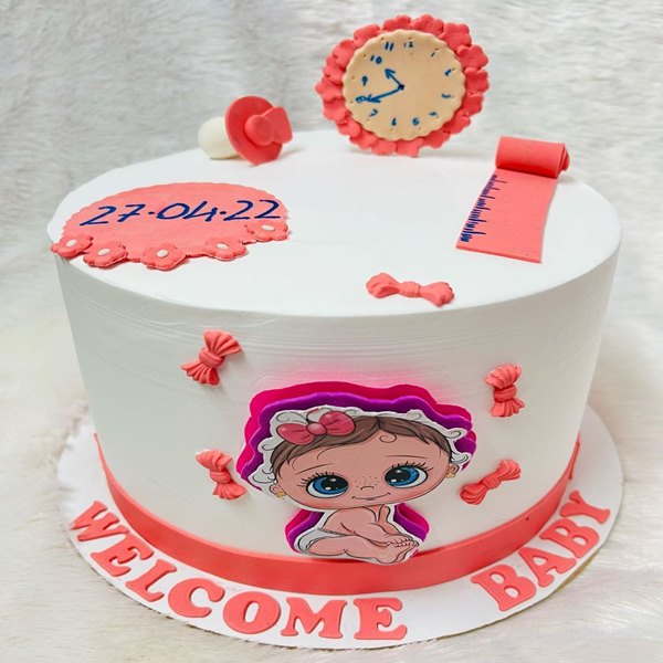 New Baby Boy Cake - CakeCentral.com