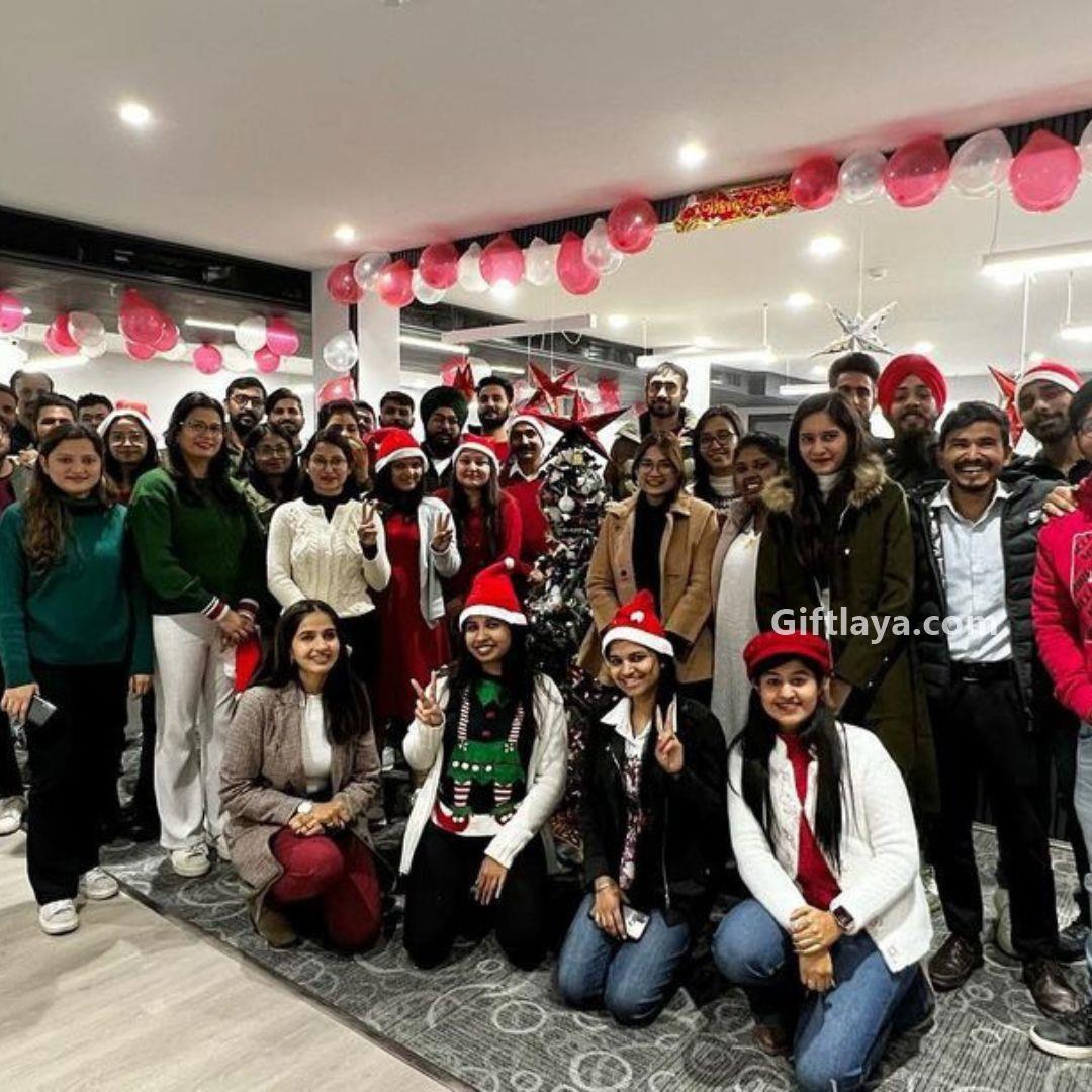 Christmas Celebration at Office