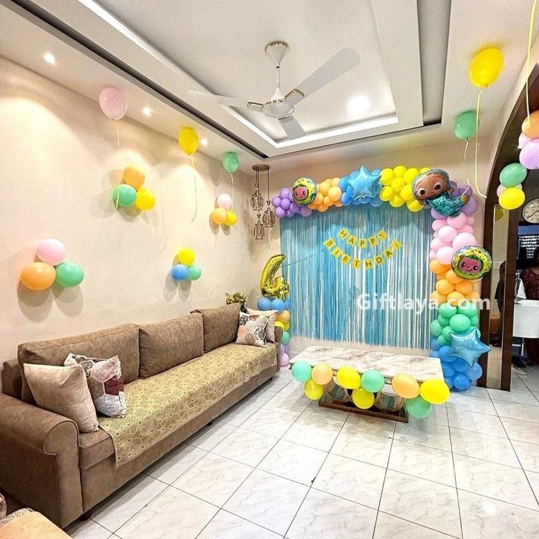 Simple Cocomelon Theme Decoration