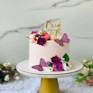 Floral Bachelorette Cake
