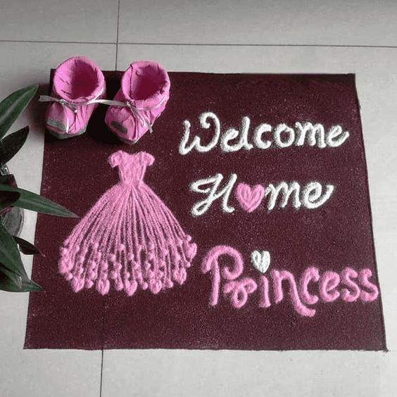 Welcome Rangoli Designs for Home