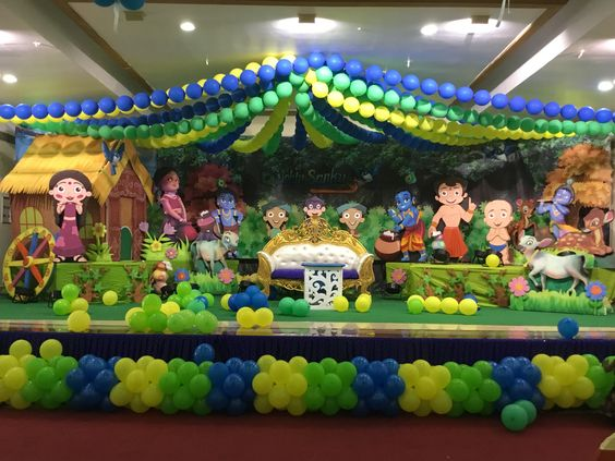 Chota Bheem Birthday Decoration