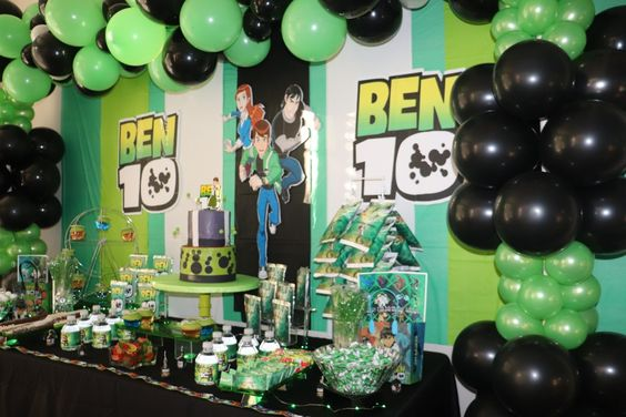 Ben10 Birthday Decoration Ideas for Boys