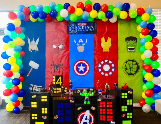 Avengers Birthday Party Theme