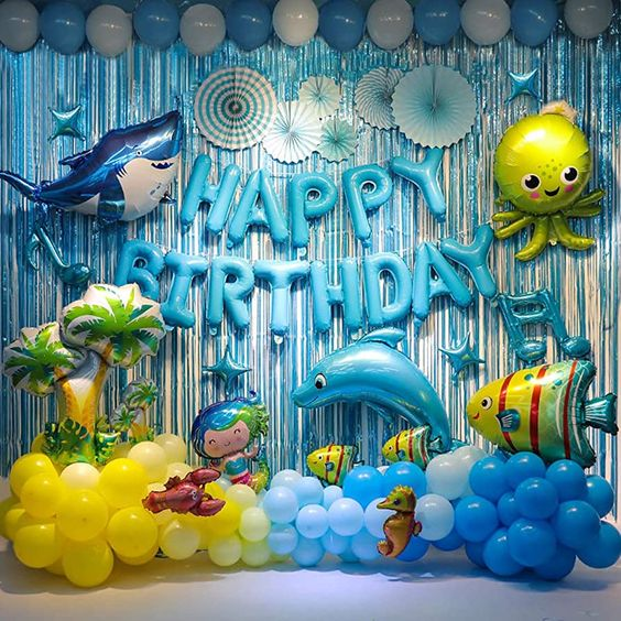 Ocean Theme Decoration Ideas for boys