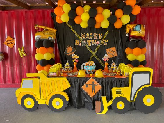 Builder Birthday Theme