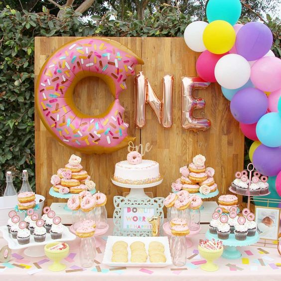 Donut Birthday Party for Girls