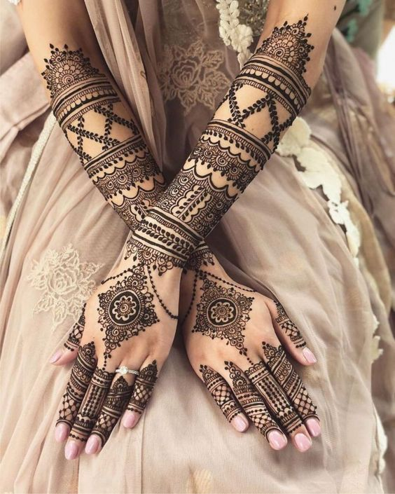 Mehndi Design Ideas for Engagement Ceremony