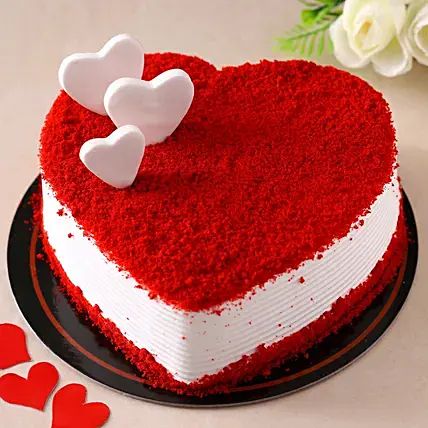 Heart Red Velvet Cake recipe