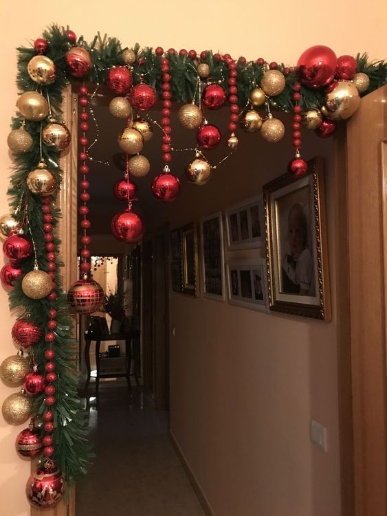 Main door Christmas Garland