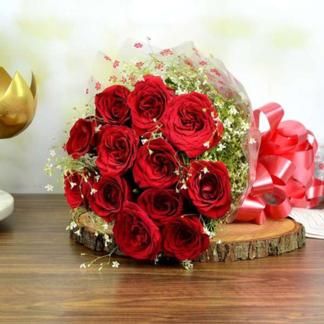 Flower Bouquets for Valentine's Day -Rose Flower Bouquet