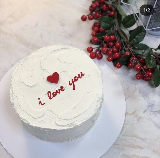 Bouquet and Cake: