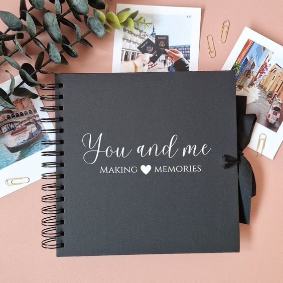 A DIY Memory Book - Valentine's Day Gifts