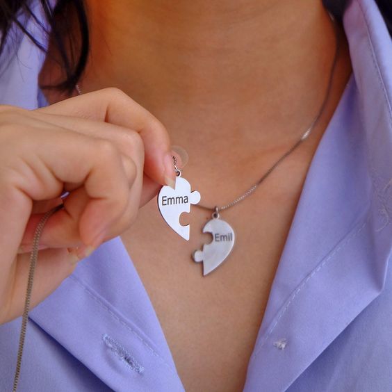 Half Heart Pendant