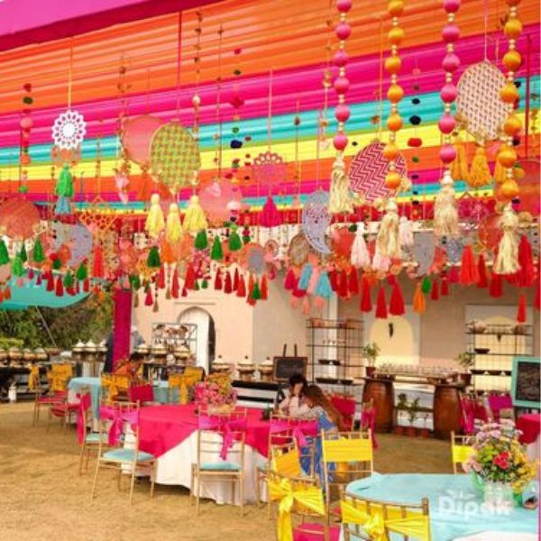 Holi Decoration Ideas - Premium Grand Celebration