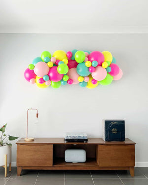 balloon wall party decorations
