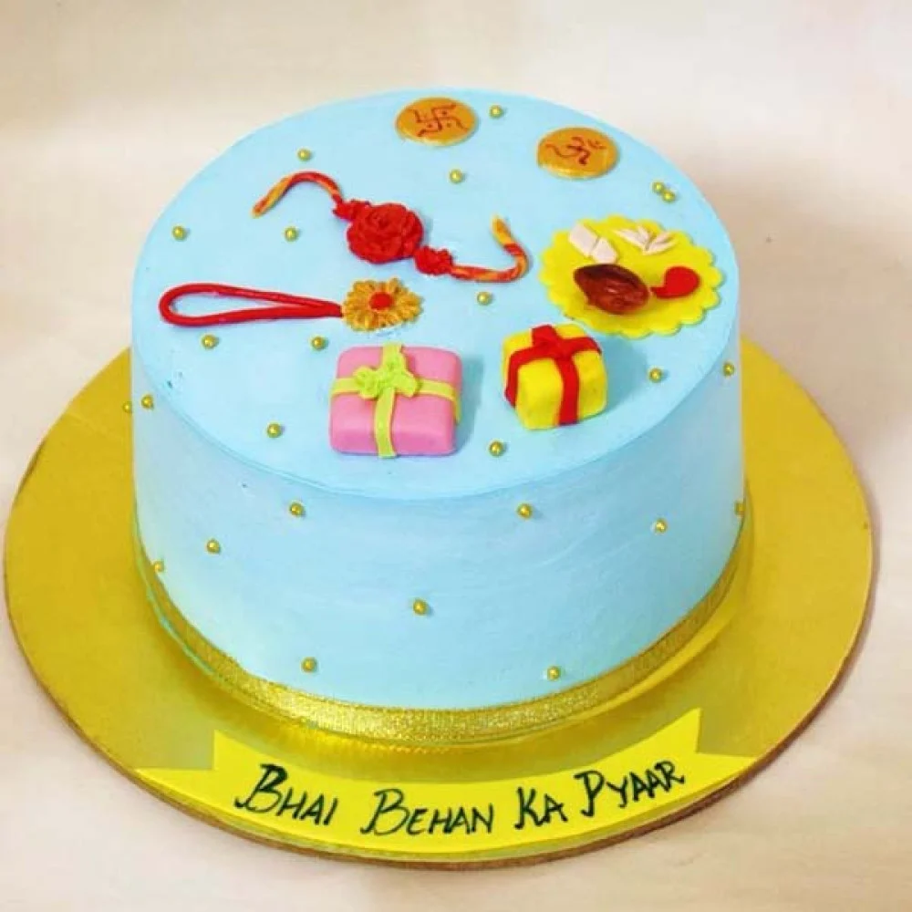 Cakes as Gifts for Raksha Bandhan